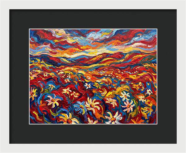 Vibrant Daisy Landscape
