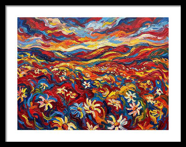 Vibrant Daisy Landscape