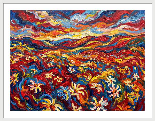 Vibrant Daisy Landscape