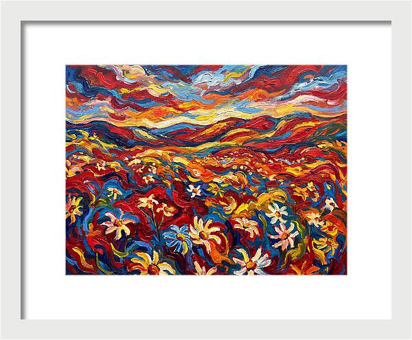 Vibrant Daisy Landscape