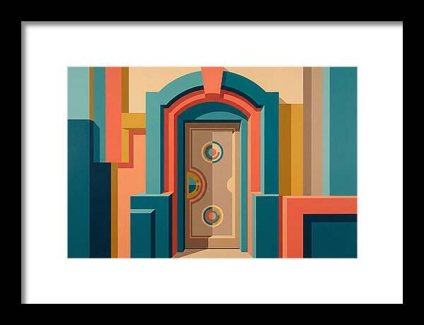 Vibrant Doorway Entrance