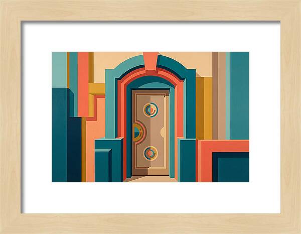 Vibrant Doorway Entrance