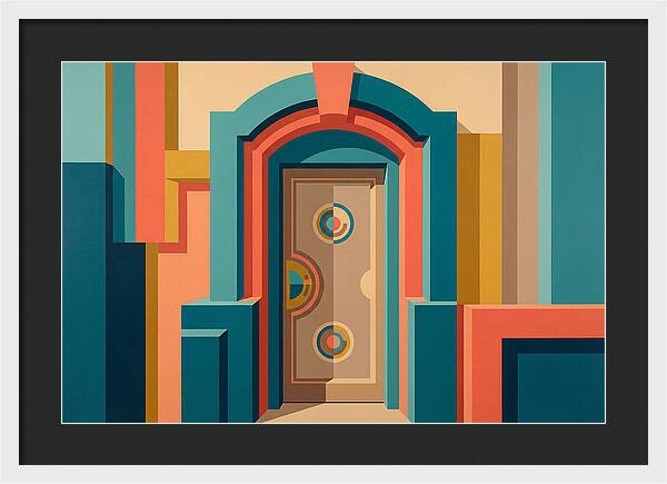 Vibrant Doorway Entrance