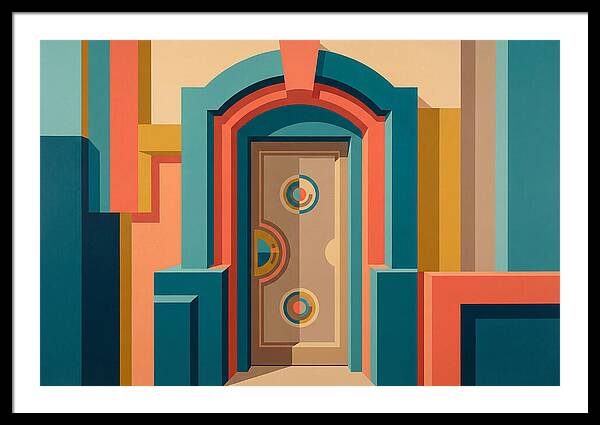Vibrant Doorway Entrance