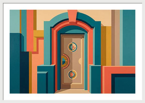Vibrant Doorway Entrance