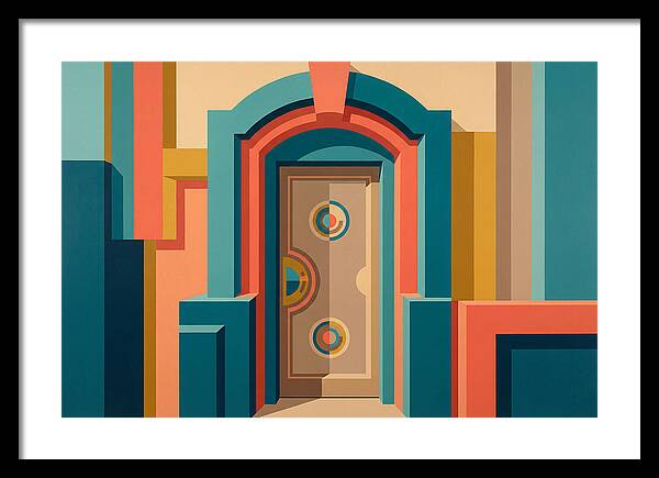 Vibrant Doorway Entrance