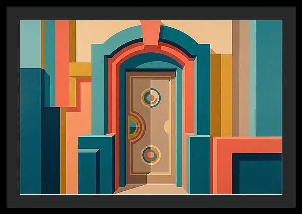 Vibrant Doorway Entrance