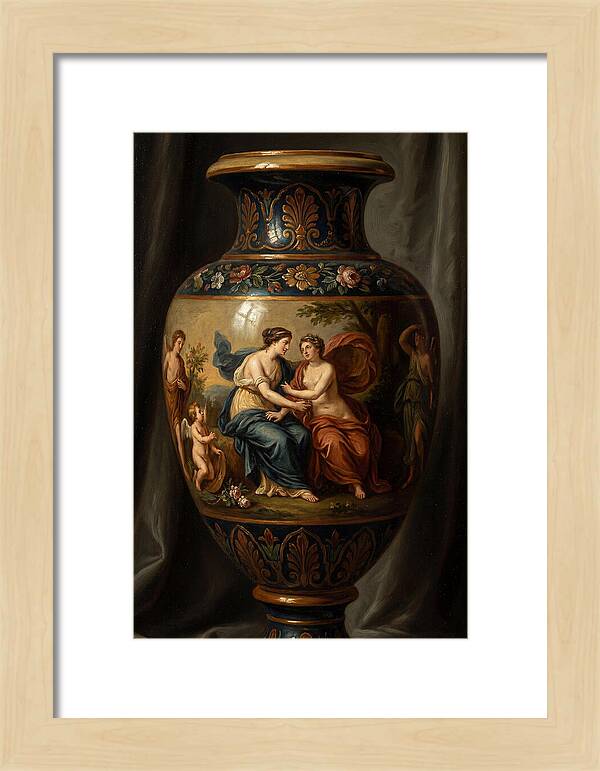 Vibrant Elegance Of Classical Art