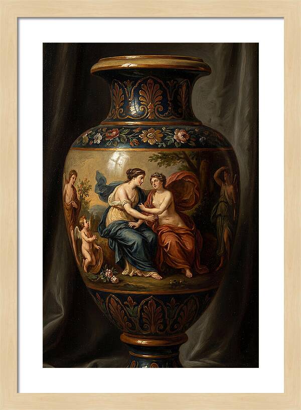 Vibrant Elegance Of Classical Art