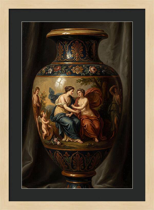 Vibrant Elegance Of Classical Art