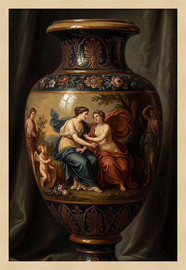 Vibrant Elegance Of Classical Art