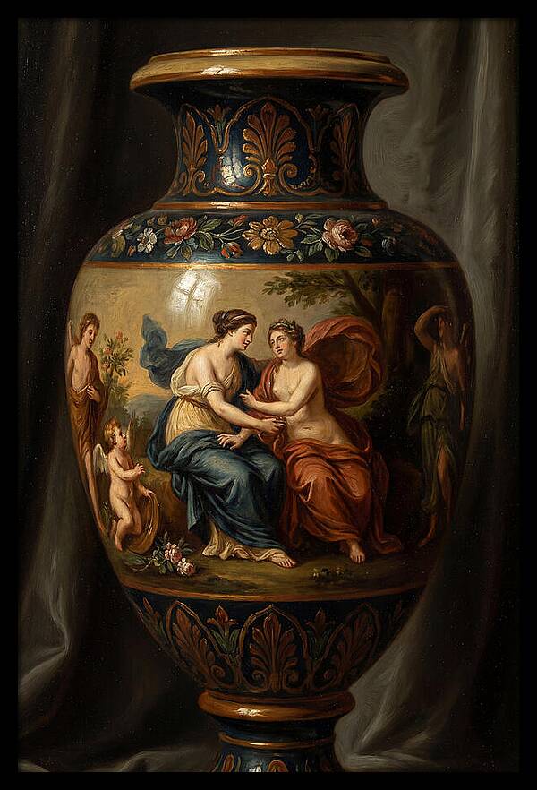 Vibrant Elegance Of Classical Art