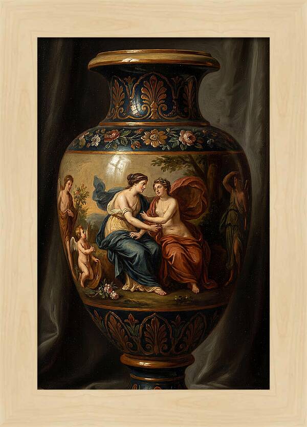Vibrant Elegance Of Classical Art