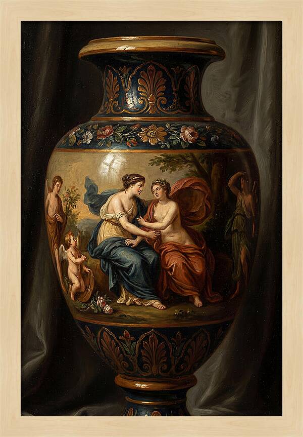 Vibrant Elegance Of Classical Art