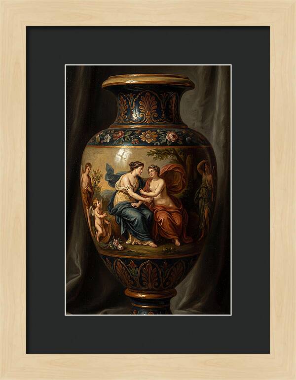 Vibrant Elegance Of Classical Art