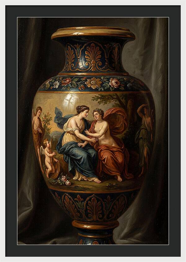 Vibrant Elegance Of Classical Art