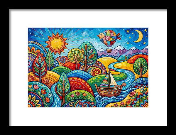 Vibrant Exploration Landscape