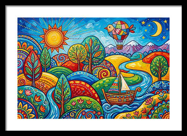 Vibrant Exploration Landscape