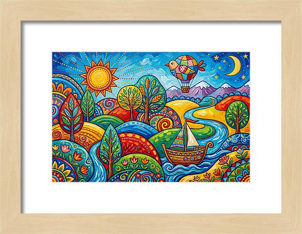 Vibrant Exploration Landscape