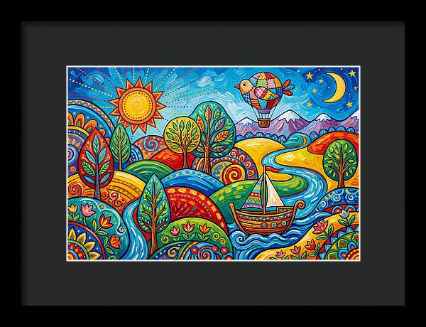 Vibrant Exploration Landscape