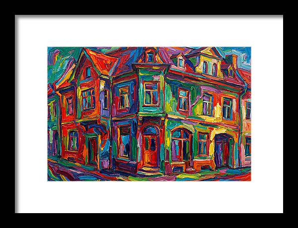 Vibrant Expressionist Building
