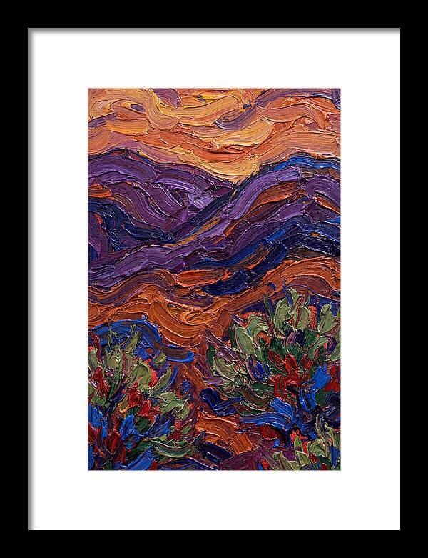 Vibrant Expressionist Landscape