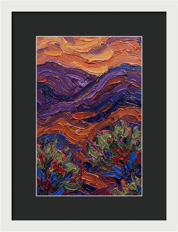 Vibrant Expressionist Landscape