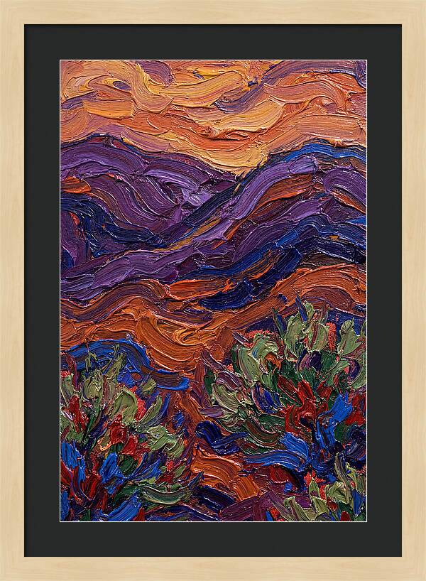 Vibrant Expressionist Landscape