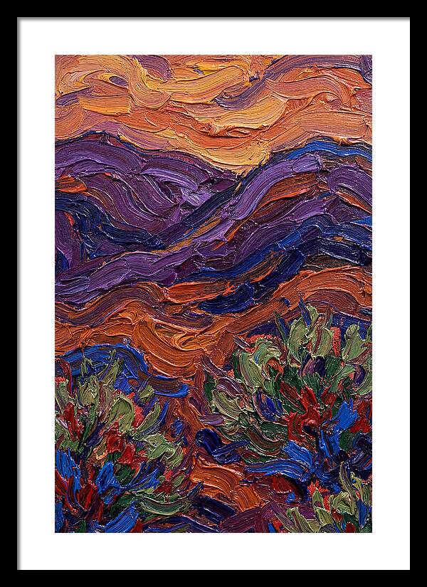 Vibrant Expressionist Landscape