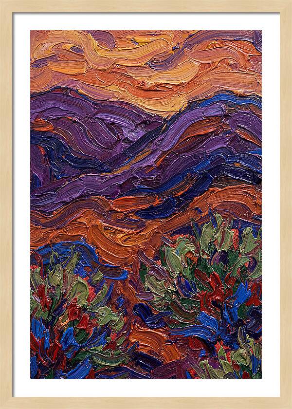 Vibrant Expressionist Landscape