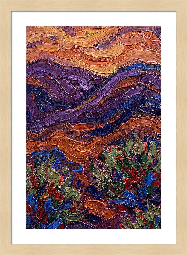 Vibrant Expressionist Landscape