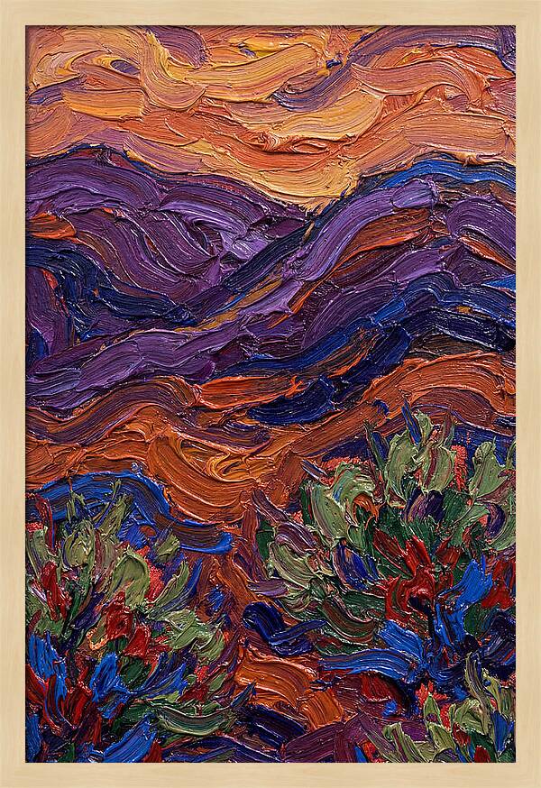 Vibrant Expressionist Landscape