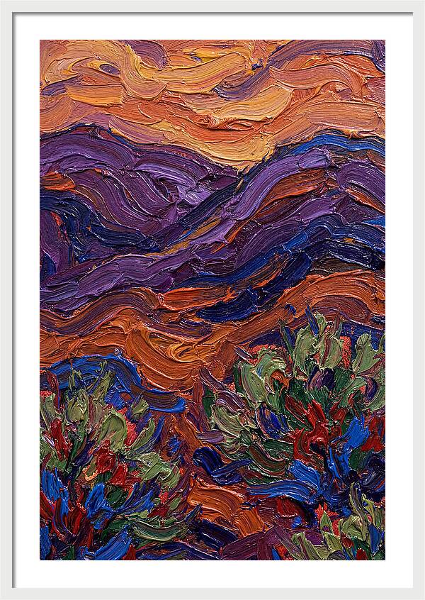 Vibrant Expressionist Landscape
