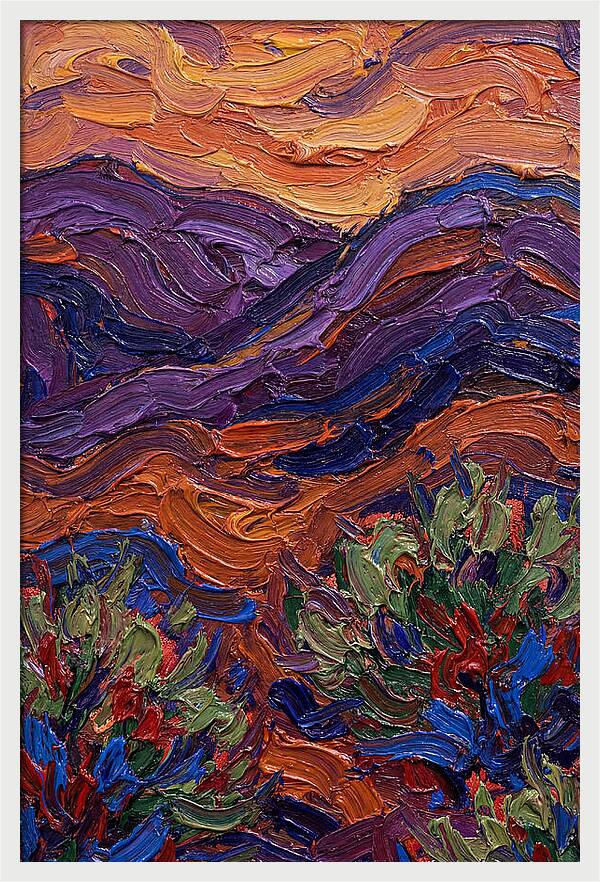 Vibrant Expressionist Landscape