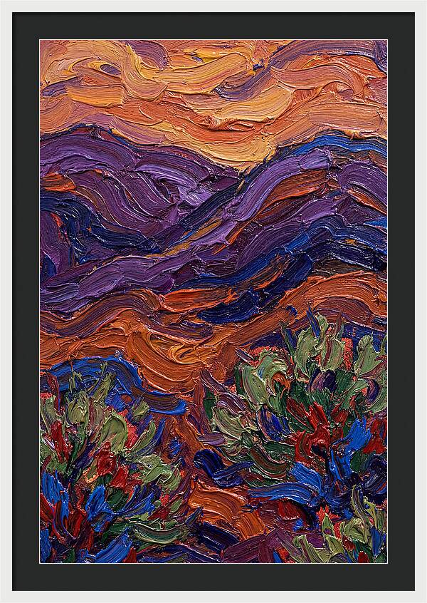 Vibrant Expressionist Landscape