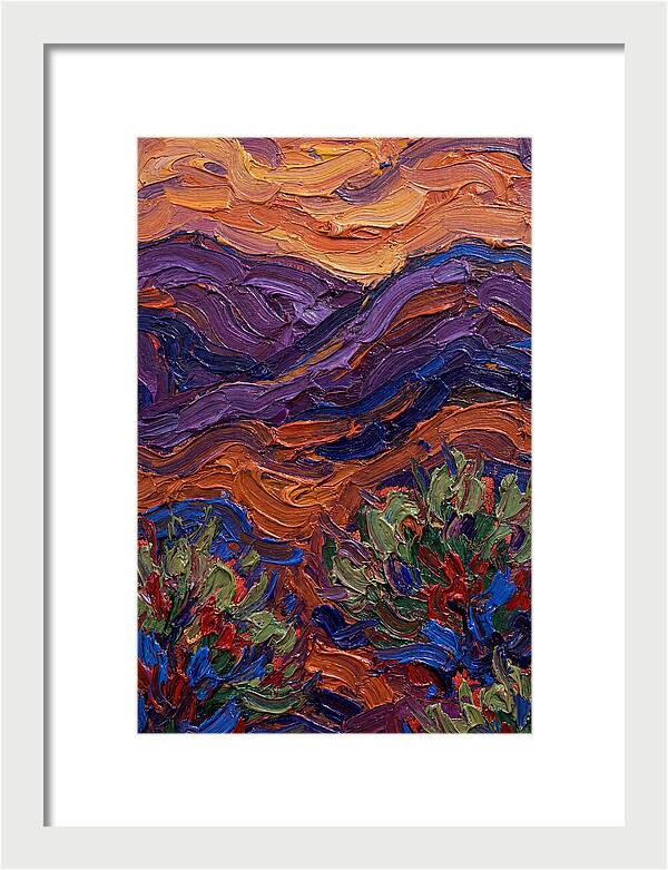 Vibrant Expressionist Landscape