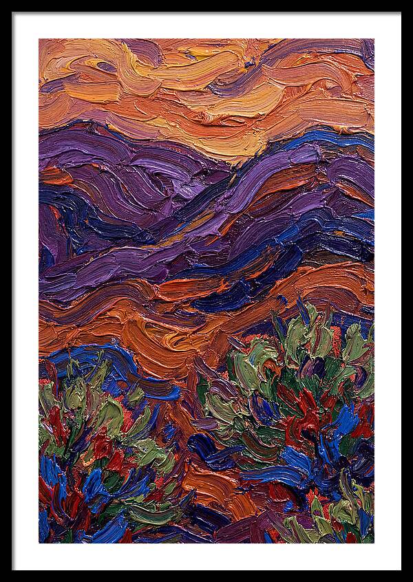 Vibrant Expressionist Landscape