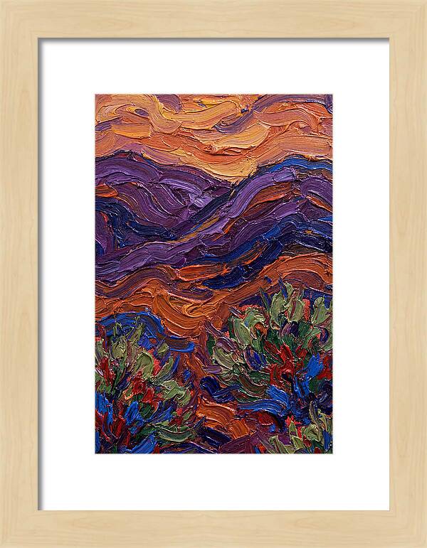 Vibrant Expressionist Landscape
