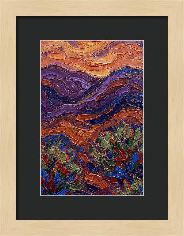 Vibrant Expressionist Landscape