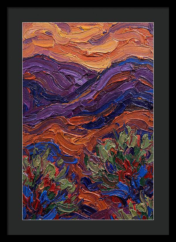 Vibrant Expressionist Landscape