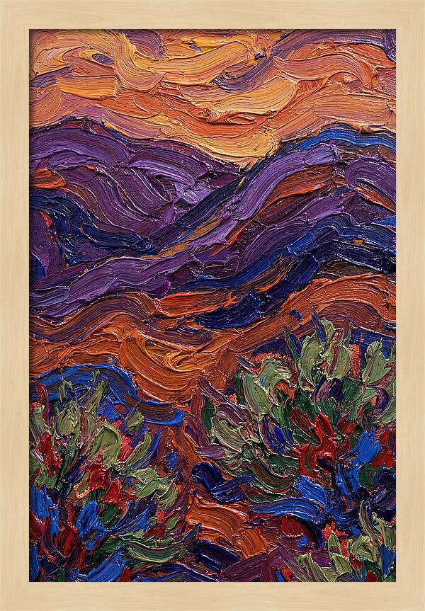 Vibrant Expressionist Landscape