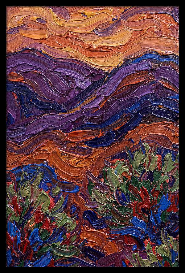Vibrant Expressionist Landscape