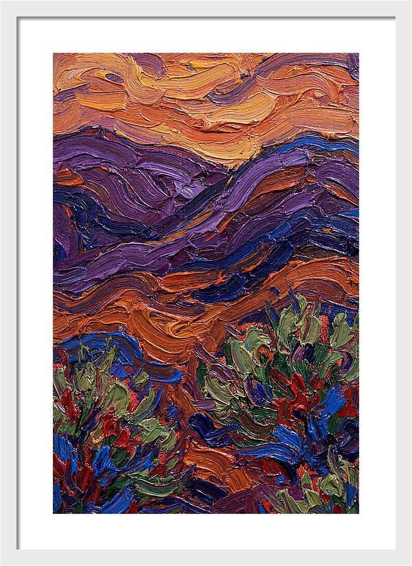 Vibrant Expressionist Landscape