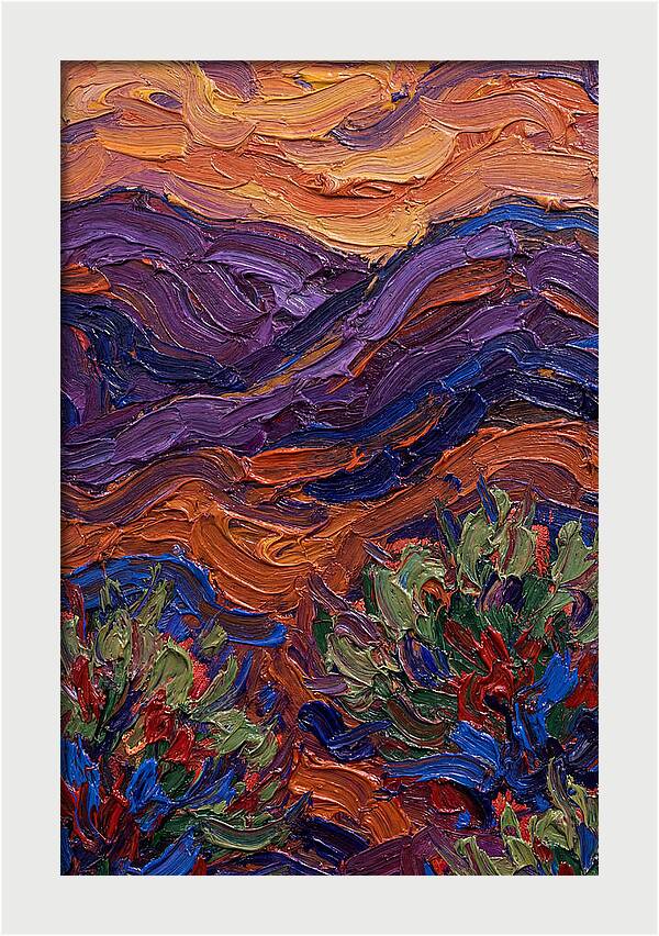 Vibrant Expressionist Landscape