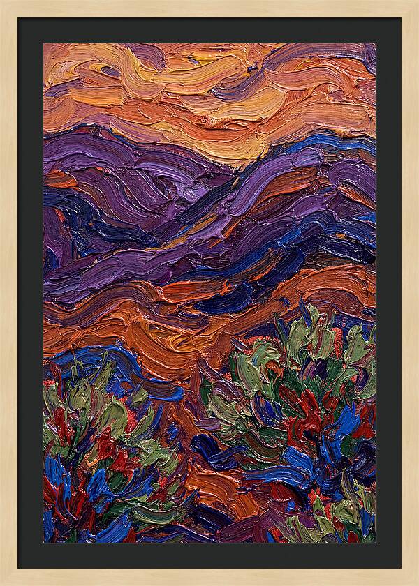 Vibrant Expressionist Landscape