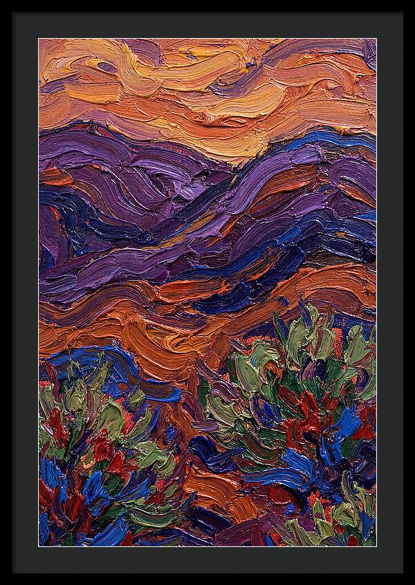 Vibrant Expressionist Landscape