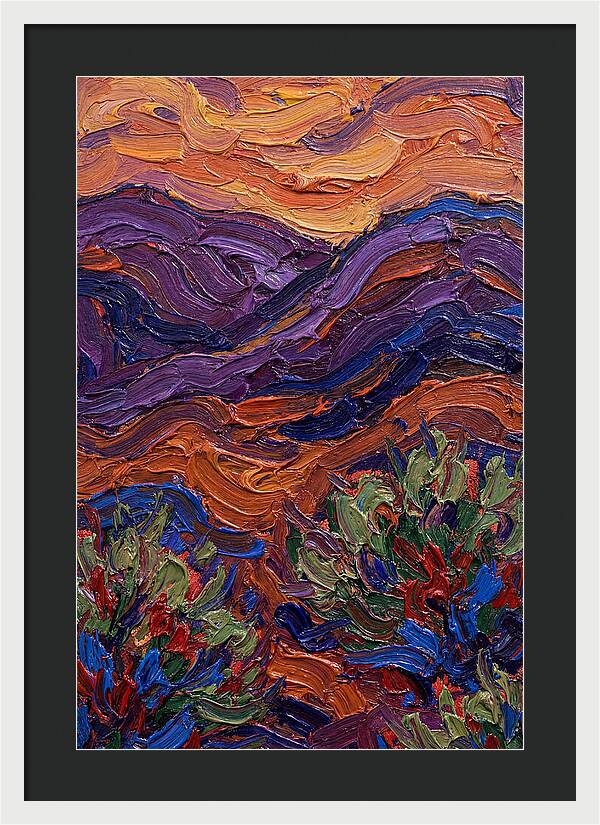 Vibrant Expressionist Landscape