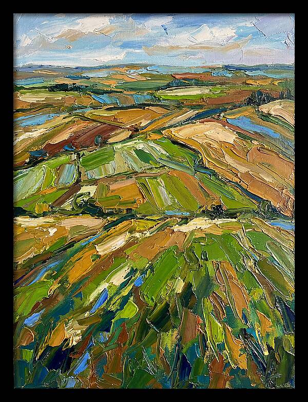Vibrant Farmland Landscape