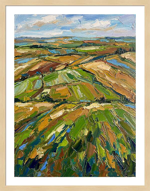Vibrant Farmland Landscape