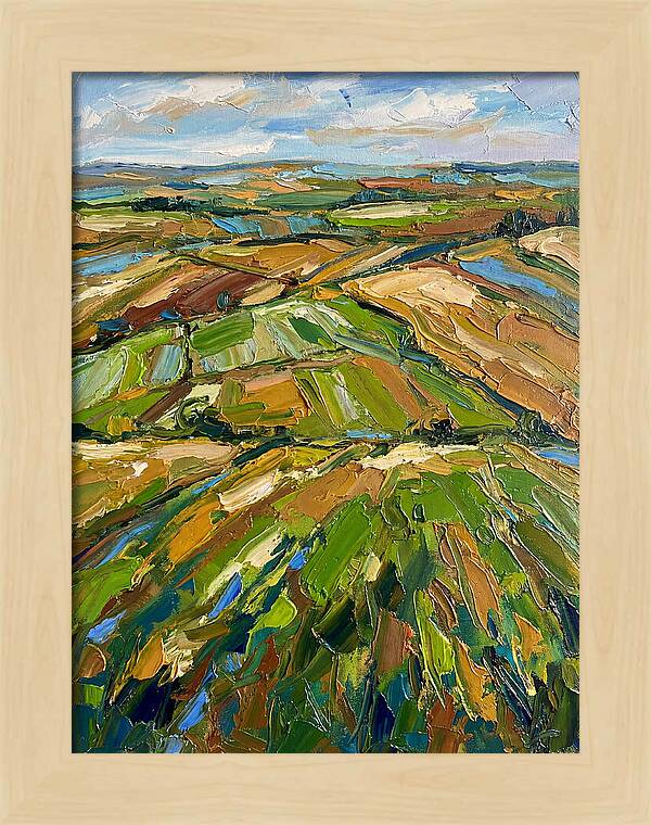 Vibrant Farmland Landscape